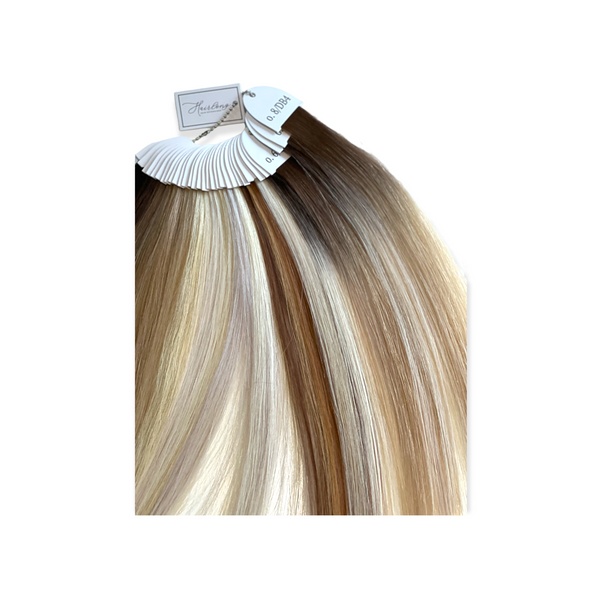 Farbring groß  für Tressen & Invisible Tapes incl. Balayage Töne