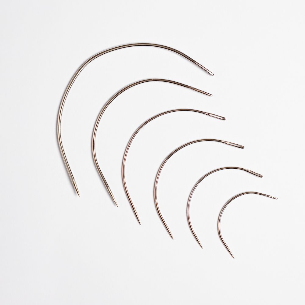 Gebogene Tressennadeln (Weaving Needles) – Set
