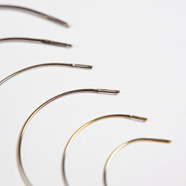 Gebogene Tressennadeln (Weaving Needles) – Set
